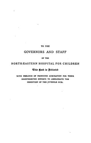 Cover for The Diseases of Children: A Handbook for Practitioners and Students