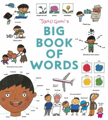 Cover for Taro Gomi's Big Book of Words