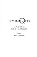 Cover for BEYOND QUEER