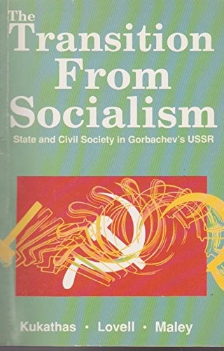Cover for The Transition from socialism