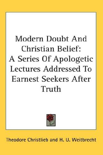 Cover for Modern Doubt And Christian Belief