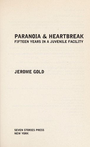 Cover for Paranoia & heartbreak