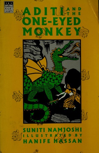 Cover for Aditi and the one-eyed monkey