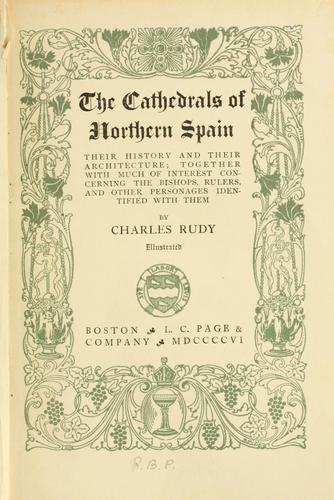 Cover for cathedrals of northern Spain