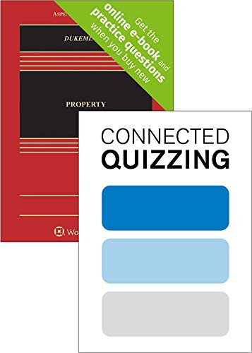 Cover for Property [Connected Casebook], bundled with Connected Quizzing