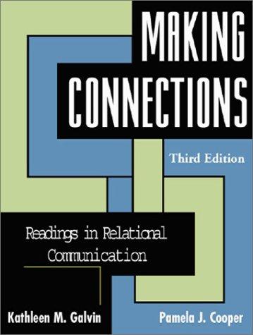Cover for Making Connections