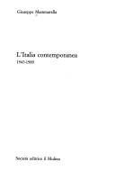 Cover for L' Italia contemporanea (1943-1989)