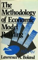 Cover for The methodology of economic model building