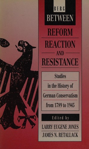 Cover for Between reform, reaction, and resistance