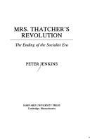 Cover for Mrs. Thatcher's revolution