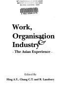 Cover for Work, organisation & industry
