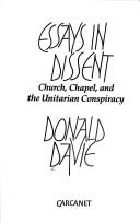 Cover for Essays in Dissent