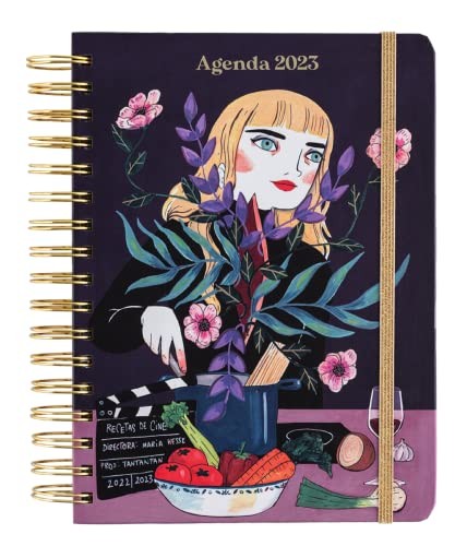 Cover for Agenda anual día página 2023 María Hesse