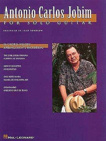 Cover for Antonio Carlos Jobim For Solo Guitar