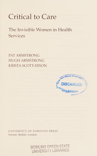 Cover for Critical to care