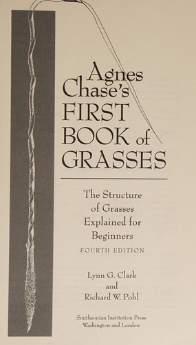 Cover for AgnesChase's first book of grasses