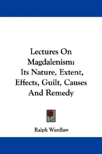 Cover for Lectures On Magdalenism
