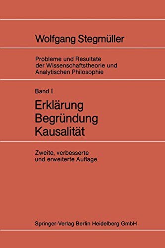 Cover for Erklärung Begründung Kausalität