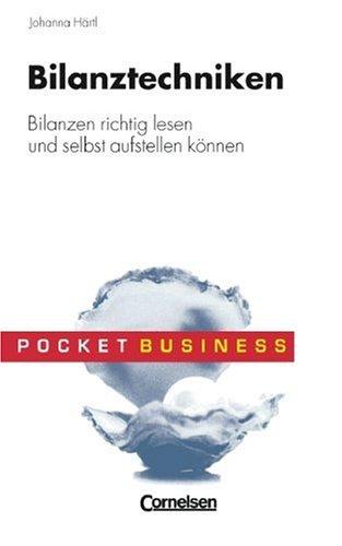 Cover for Bilanztechniken. Bilanzen richtig lesen und selbst aufstellen können.