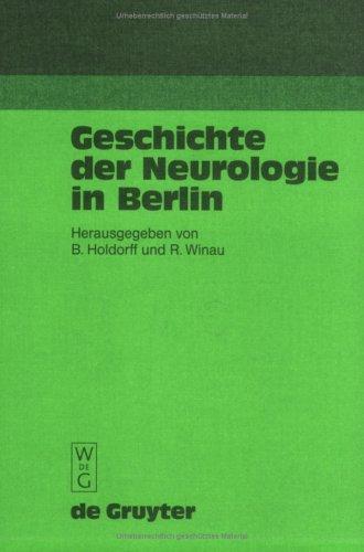 Cover for Geschichte Der Neurologie in Berlin