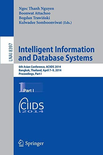 Cover for Intelligent Information and Database Systems