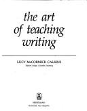 Cover for The art of teaching writing
