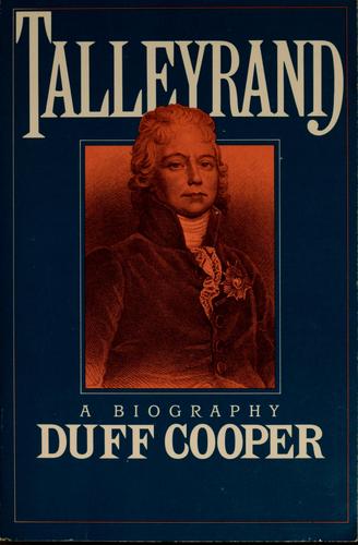 Cover for Talleyrand