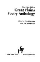 Cover for The Point Riders Great Plains poetry anthology