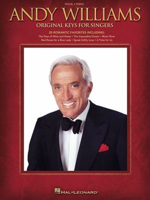 Cover for Andy Williams Original Keys For Singers
