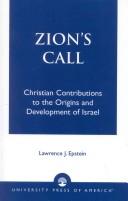 Cover for Zion's call