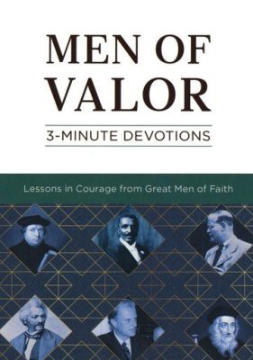 Cover for Men of Valor 3 Minute Devotions