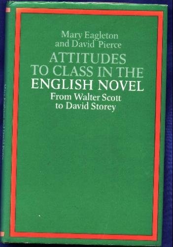 Cover for Attitudes to class in the English novel