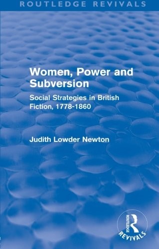 Cover for Women, Power and Subversion