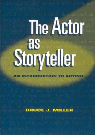 Cover for The actor as storyteller