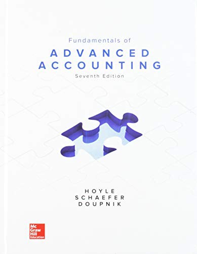 Cover for GEN COMBO FUNDAMENTALS OF ADVANCED ACCOUNTING; CONNECT ACCESS CARD