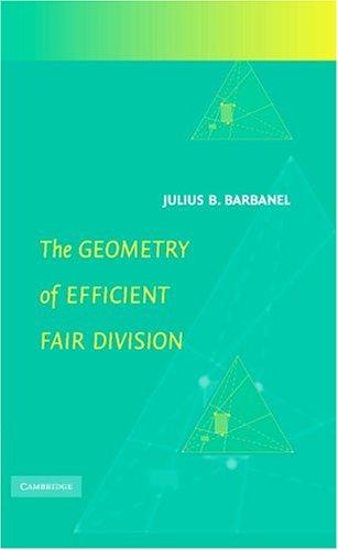 Cover for The Geometry of Efficient Fair Division