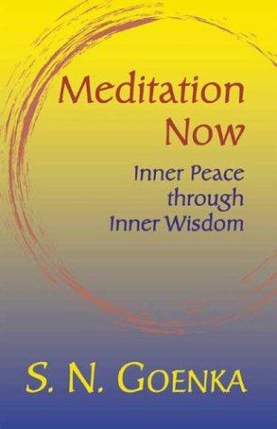 Cover for Meditation now