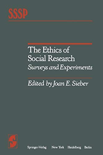 Cover for The Ethics of Social Research