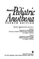 Cover for Manual of pediatric anesthesia