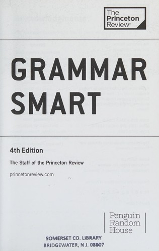 Cover for Grammar smart