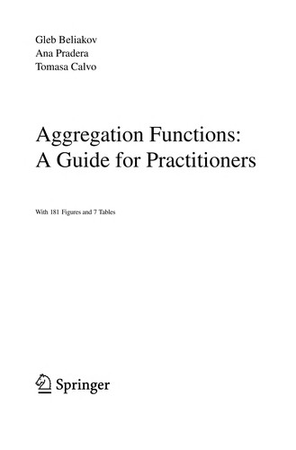 Cover for Aggregation functions