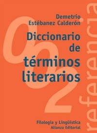 Cover for Diccionario de términos literarios