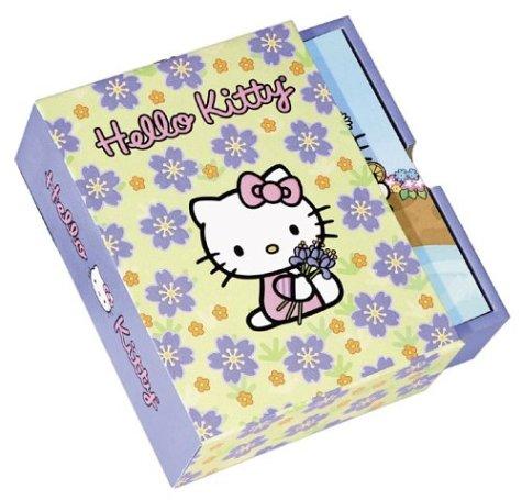 Cover for Hello Kitty Hello Flowers! Note Cards in a Slipcase with Drawer