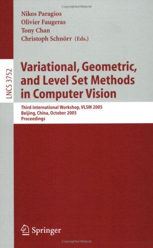 Cover for Variational, Geometric, and Level Set Methods in Computer Vision