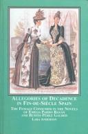Cover for Allegories of decadence in fin-de-siecle Spain