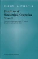 Cover for Handbook of Randomized Computing (Combinatorial Optimization, V. 9)