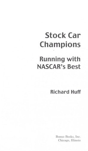 Cover for Stock car champions