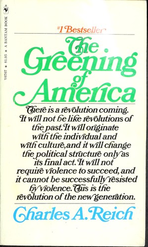 Cover for The Greening of America