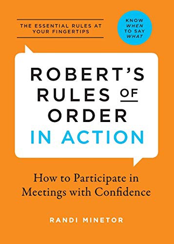Cover for Robert's Rules of Order in Action
