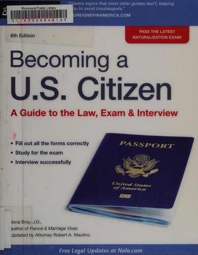 Cover for Becoming a U.S. citizen